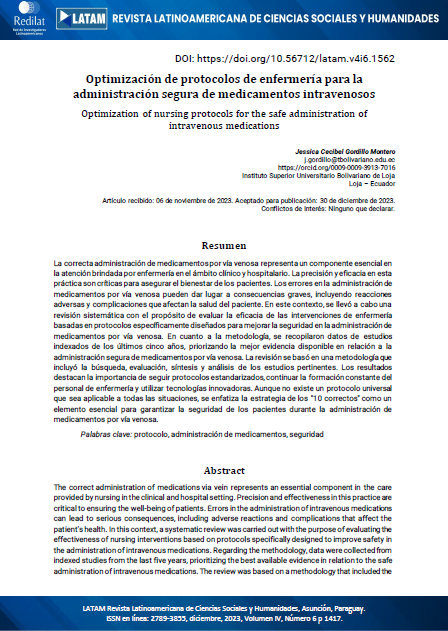 Optimización de protocolos de enfermería para la administración segura de medicamentos intravenosos