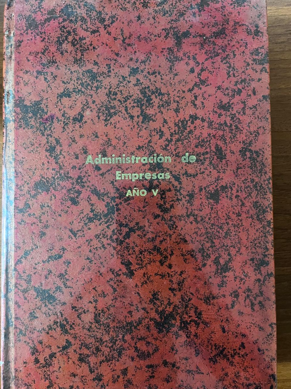 ADMINISTRACIÓN DE EMPRESAS AÑO V TOMO II