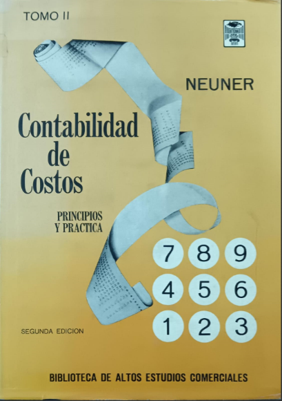 CONTABILIDAD DE COSTOS Principio y Practicas Tomo II