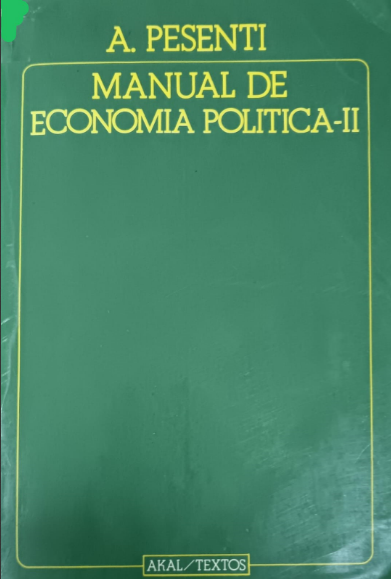 MANUAL DE ECONOMÍA POLITICA-II