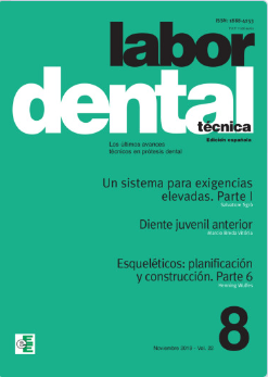 Labor Dental Técnica Vol.22 Noviembre 2019 nº8