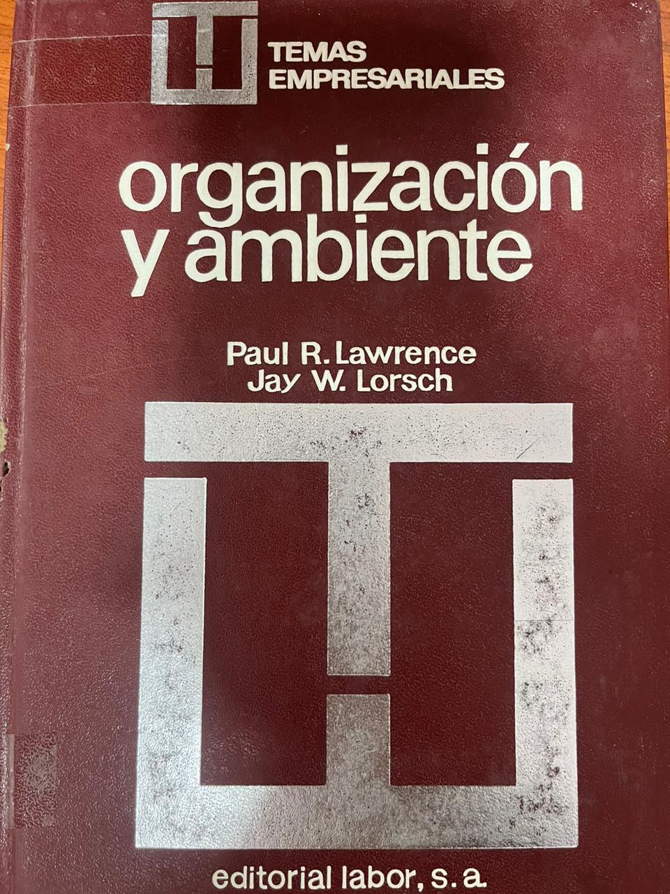 ORGANIZACIÓN Y AMBIENTE