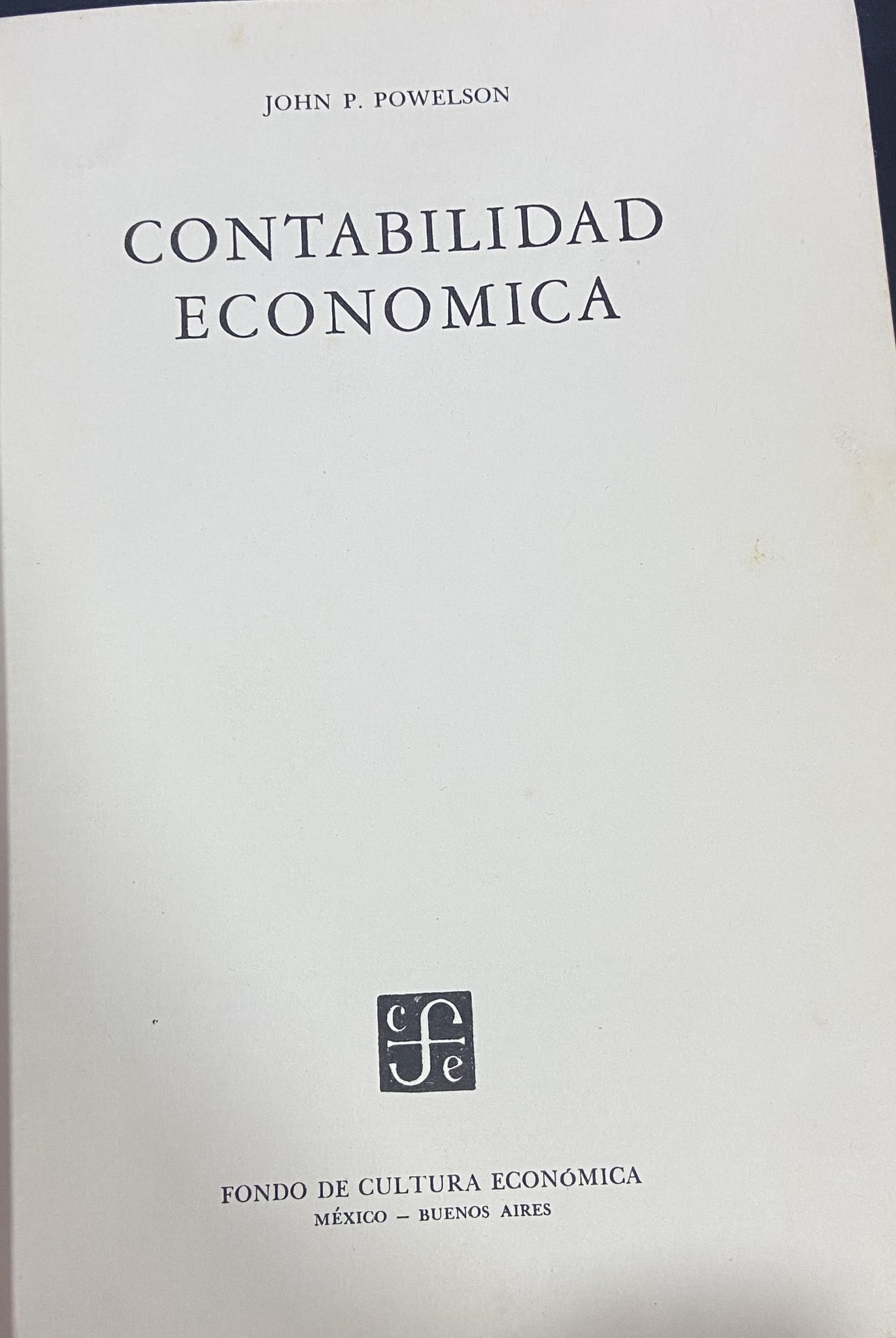 Contabilidad Económica