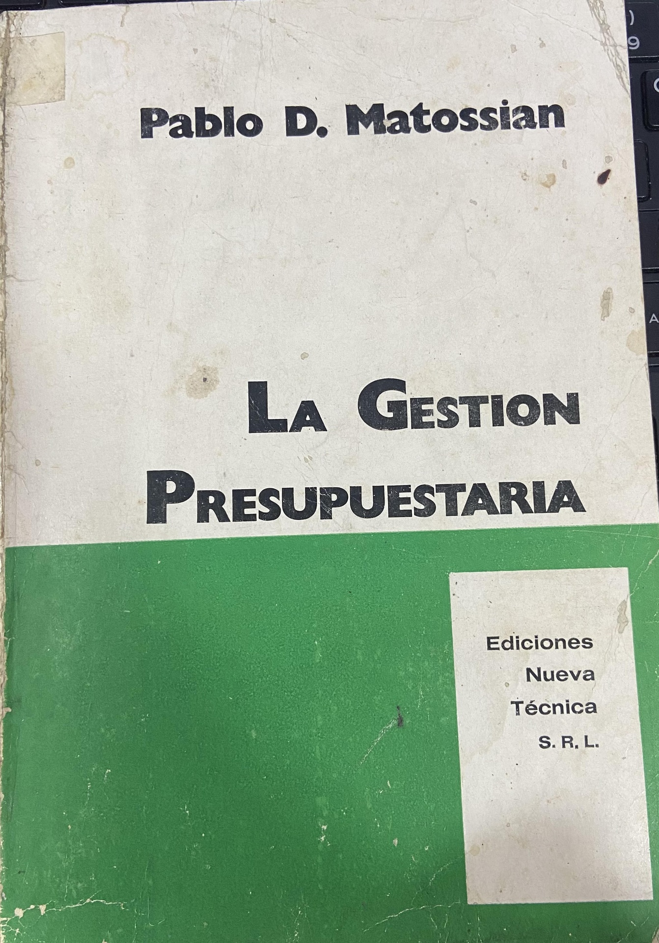 La Gestión Presupuestaria