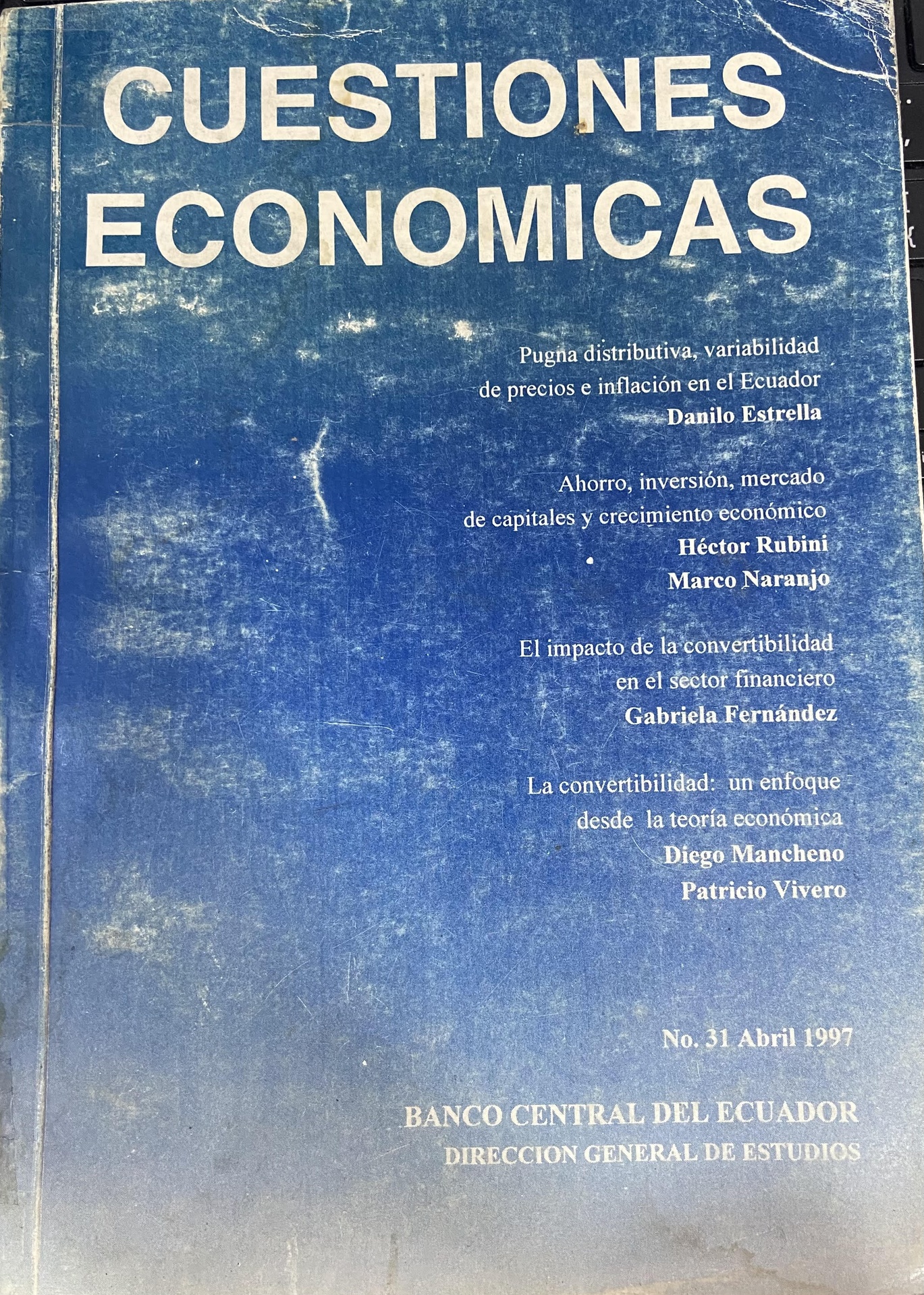 Cuestiones Económicas