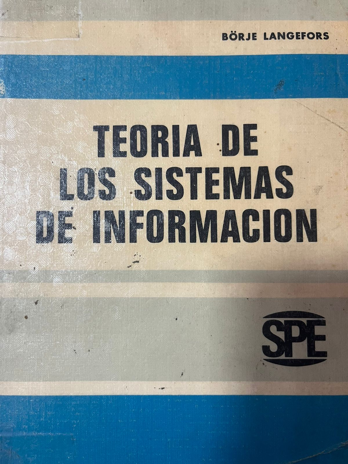 TEORIA DE LOS SISTEMAS DE INFORMACIÓN