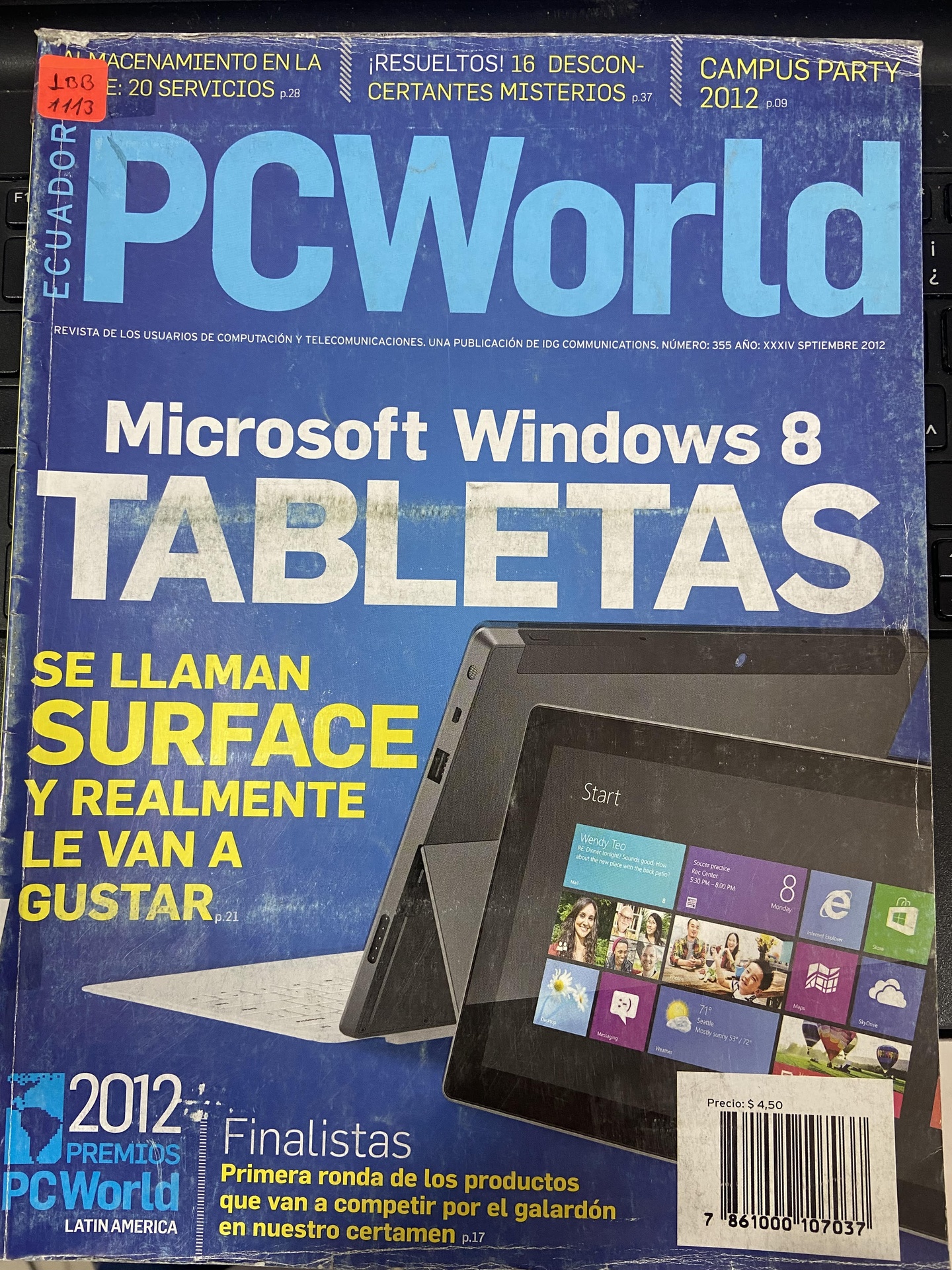 Microsoft Windows 8 Tabletas