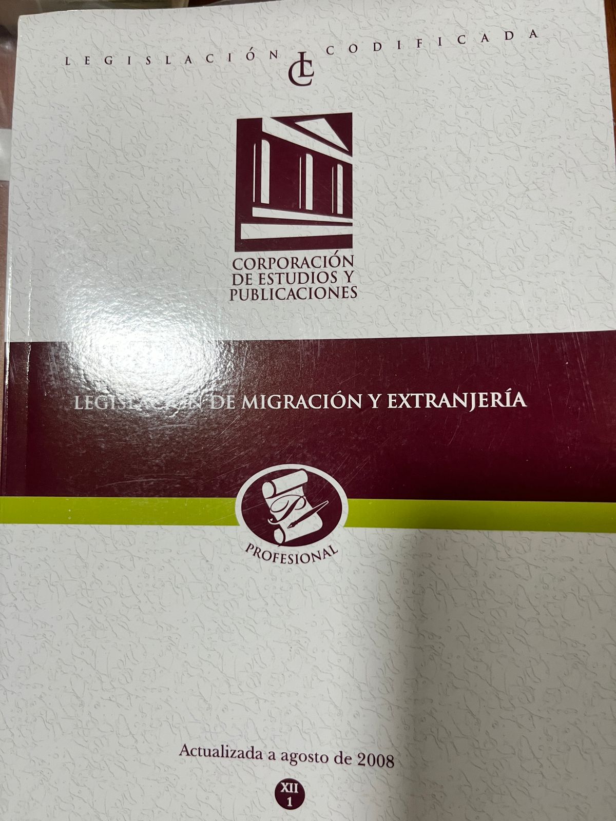 LEGISLACIÓN DE MIGRACIÓN Y EXTRANJERÍA