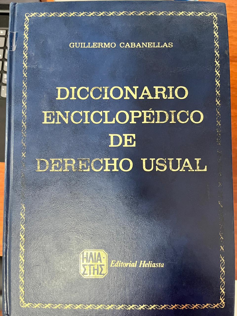 DICCIONARIO ENCICLOPEDICO DE DERECHO USUAL