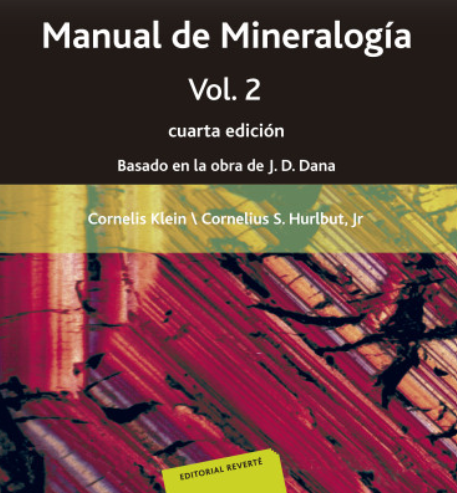 Manual de mineralogía. Volumen 2